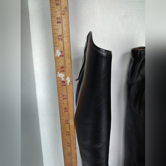 Ariat Equestrian Riding Boots 9.5 Tall Height Full Calf Black ATS Equipped Boots - Picture 4 of 17